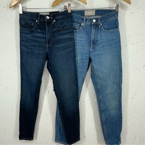 Everlane Lot of 2 Women’s size 24 High Rise Ankle Jeans
